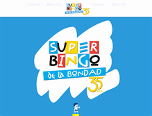 Tablet Screenshot of bingodelabondad.com